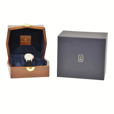 腕時計 ハリーウィンストン Harry Winston オーシャン バイレトログラード OCEABI42WW002 自動巻き メンズ K18WG無垢 純正ダイヤ シェル