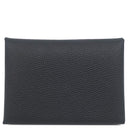 エルメス HERMES カルヴィ デュオ ブラック ヴォーエプソン カードケース シルバー金具 黒 フラグメントケース