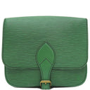 ルイヴィトン LOUIS VUITTON カルトシエール M52244 ボルネオグリーン エピレザー ショルダーバッグ ゴールド金具 緑 斜め掛け 肩掛け