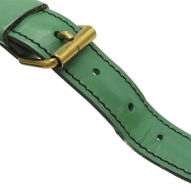 ルイヴィトン LOUIS VUITTON カルトシエール M52244 ボルネオグリーン エピレザー ショルダーバッグ ゴールド金具 緑 斜め掛け 肩掛け