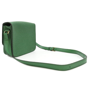 ルイヴィトン LOUIS VUITTON カルトシエール M52244 ボルネオグリーン エピレザー ショルダーバッグ ゴールド金具 緑 斜め掛け 肩掛け