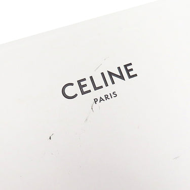 セリーヌ CELINE クラシック トリオンフ バッグ 187363BF4.38NO ブラック カーフ シャイニーカーフスキン ショルダーバッグ ゴールド金具 黒 フラップ 斜め掛け