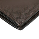 エルメス HERMES ベアンコンパクト エベンヌ ヴォーエプソン 二つ折り財布 ゴールド金具 こげ茶