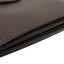 エルメス HERMES ベアンコンパクト エベンヌ ヴォーエプソン 二つ折り財布 ゴールド金具 こげ茶