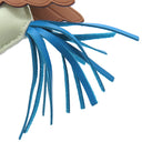 エルメス HERMES ロデオPM ペガサス ヴェールフィズ×ブルーザンジバル×ゴールド アニョーミロ バッグチャーム 薄緑 青 茶