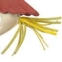 エルメス HERMES ロデオPM ペガサス クレ×ジョーヌナプル×キュイーブル アニョーミロ バッグチャーム アイボリー 黄色 茶