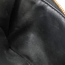 ボッテガヴェネタ BOTTEGA VENETA マキシイントレチャート コンパクト ウォレット 706010 ブラック ラムスキン 二つ折り財布 ゴールド金具 黒 ミニ財布