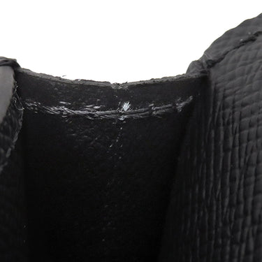 ルイヴィトン LOUIS VUITTON アンヴェロップ カルト ドゥ ヴィジット M12874 モノグラムエクリプス レザー モノグラムエクリプスキャンバス カードケース シルバー金具 黒