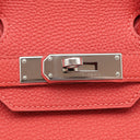 エルメス HERMES バーキン 30 ローズジャイプール トゴ ハンドバッグ シルバー金具 ピンク