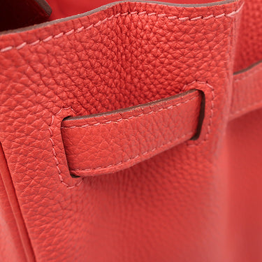 エルメス HERMES バーキン 30 ローズジャイプール トゴ ハンドバッグ シルバー金具 ピンク