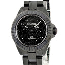 腕時計 シャネル CHANEL J12 インターステラー 38MM リミテッドエディション H7989 自動巻き メンズ 新品同様 純正ダイヤ 黒 星空