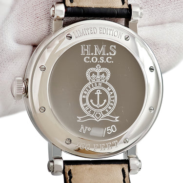 腕時計 アーノルド＆サン Arnold & Son H.M.S C.O.S.C. 1H2AS.BO1A.L13B 自動巻き メンズ デイト スモールセコンド 黒 クロノメーター 限定