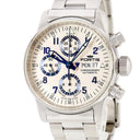 腕時計 フォルティス Fortis フリーガー クラシック クロノグラフ 597.20.92M 597.20.141 自動巻き メンズ アイボリー 限定