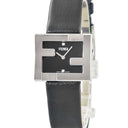 腕時計 フェンディ FENDI マニア レクタンギュラー F100101001 クオーツ レディース 未使用 ズッカフェイス 純正ダイヤ シルバー 黒