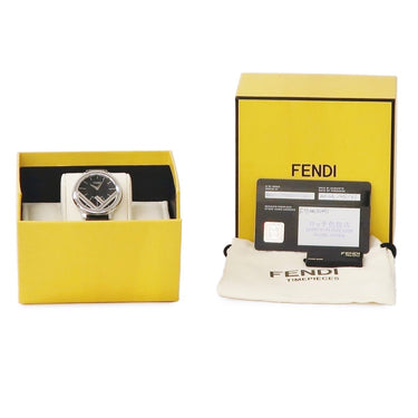 腕時計 フェンディ FENDI エフ イズ フェンディ ラナウェイ 36MM F710031011 クオーツ レディース 未使用 黒