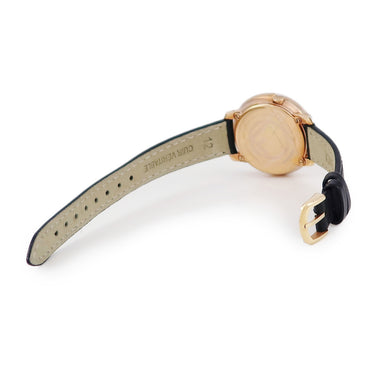 腕時計 フェンディ FENDI エフ イズ フェンディ ラナウェイ 28MM F710521011 クオーツ レディース 未使用 ブラック×ゴールド