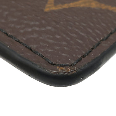 ルイヴィトン LOUIS VUITTON ネオ ポルト カルト M60166 モノグラムマカサー モノグラムキャンバス レザー カードケース 茶 黒 カード入れ パスケース 定期入れ