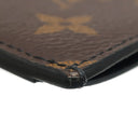 ルイヴィトン LOUIS VUITTON ネオ ポルト カルト M60166 モノグラムマカサー モノグラムキャンバス レザー カードケース 茶 黒 カード入れ パスケース 定期入れ