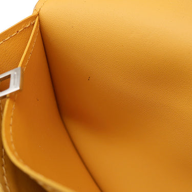 ルイヴィトン LOUIS VUITTON ポルトフォイユ ブラザ NM M81811 サフラン グレインレザー 長財布 黄色 二つ折り LVアエログラム