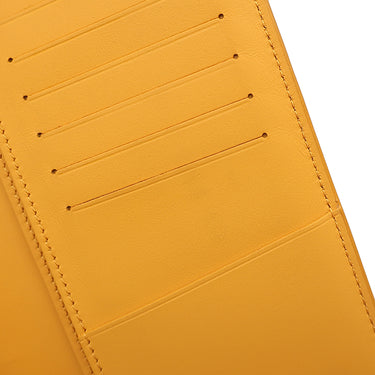 ルイヴィトン LOUIS VUITTON ポルトフォイユ ブラザ NM M81811 サフラン グレインレザー 長財布 黄色 二つ折り LVアエログラム