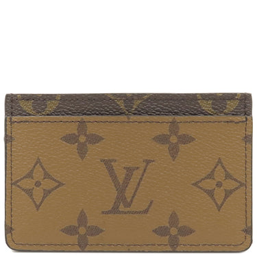 ルイヴィトン LOUIS VUITTON ポルト カルト サーンプル M69161 モノグラムリバース モノグラムキャンバス モノグラムリバースキャンバス カードケース 茶