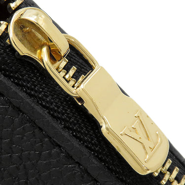 ルイヴィトン LOUIS VUITTON ポシェット コスメティック M59086 ノワール×ベージュ モノグラムアンプラント ポーチ ゴールド金具 黒 バイカラー