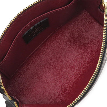 ルイヴィトン LOUIS VUITTON ポシェット コスメティック M59086 ノワール×ベージュ モノグラムアンプラント ポーチ ゴールド金具 黒 バイカラー