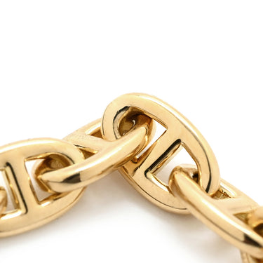 エルメス HERMES シェーヌダンクル TPM イエローゴールド K18YG ブレスレット 26コマ