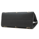 ルイヴィトン LOUIS VUITTON オンザゴー MM M45495 ブラック×ベージュ モノグラムアンプラント トートバッグ ゴールド金具 ショルダー 黒 バイカラー