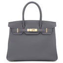 エルメス HERMES バーキン30 アルドワーズ トゴ ハンドバッグ ゴールド金具