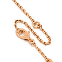 ヴァンクリーフアーペル Van Cleef & Arpels ドゥ パピヨン ペンダント VCARO3M200 ピンクXローズゴールド K18PG ピンクサファイヤ ダイヤモンド K18WG ネックレス ピンクゴールド 18K ピンクサファイア ダイヤモンド