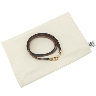 ロエベ LOEWE アナグラム トート ミニ A717S74X01 エクリュ×タン キャンバス レザー 2WAYバッグ ゴールド金具 茶 ハンドバッグ ショルダー