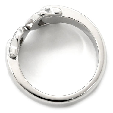 カルティエ Cartier 2C ブークルセ ホワイトゴールド K18WG ダイヤモンド #50(JP10) リング 指輪 C2 ダイヤモンド 18K 750WG 10号