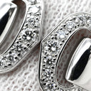 カルティエ Cartier 2C ブークルセ ホワイトゴールド K18WG ダイヤモンド #50(JP10) リング 指輪 C2 ダイヤモンド 18K 750WG 10号