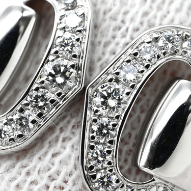 カルティエ Cartier 2C ブークルセ ホワイトゴールド K18WG ダイヤモンド #50(JP10) リング 指輪 C2 ダイヤモンド 18K 750WG 10号