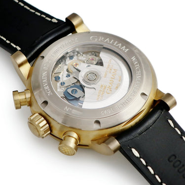 腕時計 グラハム GRAHAM ソードフィッシュ ブロンズ グリーン 2SXAK.G01A 自動巻き メンズ 未使用 クロノグラフ スモールセコンド