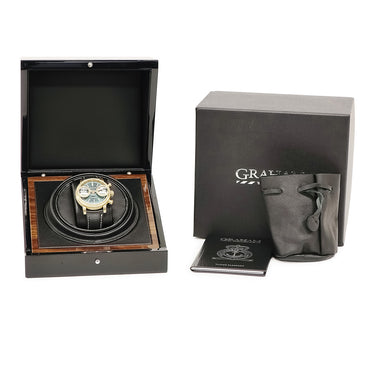 腕時計 グラハム GRAHAM ソードフィッシュ ブロンズ グリーン 2SXAK.G01A 自動巻き メンズ 未使用 クロノグラフ スモールセコンド