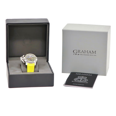 腕時計 グラハム GRAHAM クロノファイター ターゲット ジャパンスペシャルエディション 2CCAS.G03AJ 自動巻き メンズ 未使用 限定5本