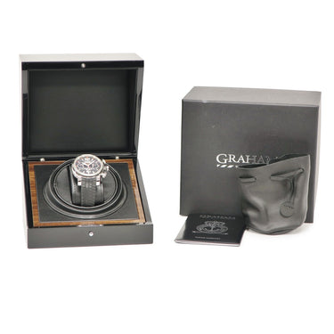 腕時計 グラハム GRAHAM シルバーストーン ルフィールド GMT 2BLAH.B03A 自動巻き メンズ 未使用 フライバック クロノグラフ 限定