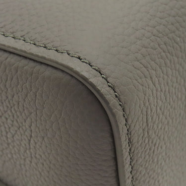 ルイヴィトン LOUIS VUITTON シティ キーポル M21437 カーキ グレインレザー 2WAYバッグ シルバー金具 深緑 ボストン ショルダー イニシャル刻印あり