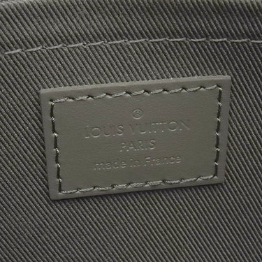 ルイヴィトン LOUIS VUITTON シティ キーポル M21437 カーキ グレインレザー 2WAYバッグ シルバー金具 深緑 ボストン ショルダー イニシャル刻印あり