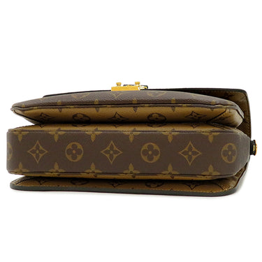 ルイヴィトン LOUIS VUITTON ポシェット メティス MM M44876 モノグラムリバース モノグラムキャンバス モノグラムリバースキャンバス 2WAYバッグ ゴールド金具 茶 ショルダー
