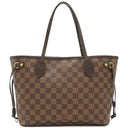 ルイヴィトン LOUIS VUITTON ネヴァーフルPM N41359 ダミエエベヌ ダミエキャンバス トートバッグ ゴールド金具 茶 ハンドバッグ
