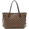 ルイヴィトン LOUIS VUITTON ネヴァーフルPM N41359 ダミエエベヌ ダミエキャンバス トートバッグ ゴールド金具 茶 ハンドバッグ