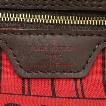 ルイヴィトン LOUIS VUITTON ネヴァーフルPM N41359 ダミエエベヌ ダミエキャンバス トートバッグ ゴールド金具 茶 ハンドバッグ