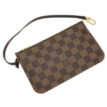 ルイヴィトン LOUIS VUITTON ネヴァーフルPM N41359 ダミエエベヌ ダミエキャンバス トートバッグ ゴールド金具 茶 ハンドバッグ