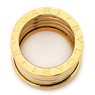 ブルガリ BVLGARI ビーゼロワン B-zero1 5バンドリング イエローゴールド K18YG #48 リング 指輪 BVLGARI イエローゴールド YG Au750 18K 18金 7.5号