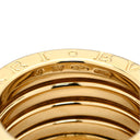 ブルガリ BVLGARI ビーゼロワン B-zero1 5バンドリング イエローゴールド K18YG #48 リング 指輪 BVLGARI イエローゴールド YG Au750 18K 18金 7.5号