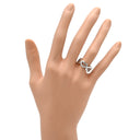 カルティエ Cartier Cハート ダイヤ ホワイトゴールド K18WG ダイヤモンド ＃48(JP8) リング 指輪 750 WG 18金 18K 10号