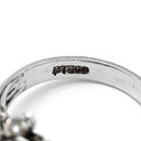 ノンブランド NON BRAND ブルーサファイア ダイヤ　 ブルー×プラチナシルバー Pt900 サファイア ダイヤモンド リング 指輪 青 Pt900 プラチナオーバルミックスカット 12号